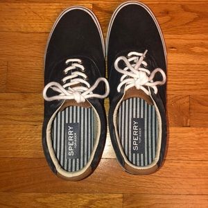 Sperry Top-Sider lace-up boat shoes.